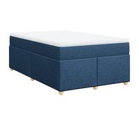 Cloris DesignMöbel Lit boxspring avec matelas bleu 120x200cm Tissu - Lits classiques Cadre de lit FR459497