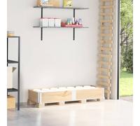CLORIS Rehausse de palette 150x50 cm pin massif - Caisses de jardin 4010293