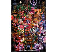 Close Up Five Nights At Freddy's Poster Ultimate Group (61cm x 91,5cm) + 1 Powerstrips®, tesa adhésifs Double face-20pcs