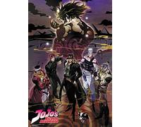 Close Up Poster JoJo's Bizarre Adventure - Personnages (61cm x 91,5cm) + Un Poster Bora Bora en Cadeau!