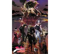 Close Up Poster JoJo's Bizarre Adventure - Personnages (61cm x 91,5cm) + Un Poster Surprise en Cadeau!