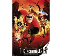 Close Up Poster Les indestructibles - Expect The Incredible (61cm x 91,5cm)