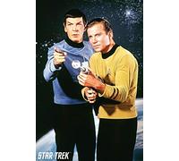 Close Up Poster Star Trek Kirk & Spock 61 x 91,5 cm