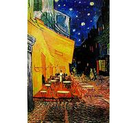 Close Up Poster TERRASSE DE Cafe LA Nuit Vincent Van Gogh (61cm x 91,5cm) + 1 Powerstrips®, tesa adhésifs Double face-20pcs