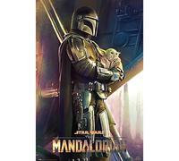 Close Up Poster The Mandalorian - A Clan of Two (61cm x 91,5cm) + Un Poster Surprise en Cadeau!