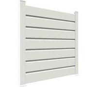 Closea Kit extension clôture PVC blanc - lg : 1m50 x ht : 1m30 G