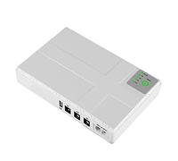 Closer 1 Pcs Alimentation Sans Coupure 5V 9V 12V Alimentation Sans Interruption USB 10400MAh Batterie de Secours pour Routeur WiFi CCTV (Prise EU)
