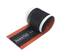 Closoir de faîtage de ventilation de qualité supérieure Rouleau de faîtage aluminium + non-tissé 180 mm x 5 m (rouge brique)