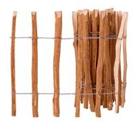 Clôture à piquets - vidaXL - Bois de noisetier - 60x500 cm - Résistante aux intempéries - Écologique