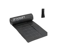 VEVOR Clôture Anti-limon Tissée, 0,6 x 30,48 m, Rouleau Barrière Anti-érosion, avec Fil Métallique Renforcé, Tissu en Polypropylène Résistant, pour Rétention des Sédiments, Chantiers de Construction