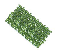 Clôture Artificielle à Feuilles Vertes, Haie Artificielle, Brise Vue | Plastique et Tissu, Couleur Vert, pour Jardins et Cours, Résistant à L’eau, Ne Se Décolore Pas