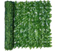 Clôture artificielle de lierre - OKZ® - 0,5m x 1m - Brise vue - Haie artificielle en rouleau - Feuillage réaliste