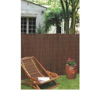 Clôture Brise Vue en Osier - NORTENE - VIMET - 1,5 x 3 m - 80% Occultant - Marron