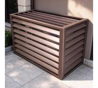 Clôture Cache Clim Extérieur Aluminium - Brise-Vue Piscine Sans Creuser | Panneaux autoportants pour cache climatiseur extérieur, protection climatiseur extérieur, clim, aluminium, pose sans creuser