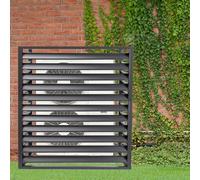 Clôture de confidentialité extérieure, couvercle de climatiseur, boîtier de poubelle autoportant caché, support de fleurs, séparateur d'espace, grilles de protection for climatiseurs et pompes à chale