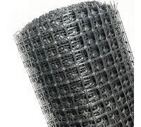 Clôture de jardin en maille 3 cm - Filet à lacets Ed Reu - Clôture noire pour semis et plantes - 1,2 x 10 m - Parfait pour protéger le jardin
