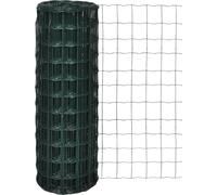 Clôture de jardin grillagée 25x1,2m grillage métallique