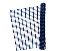 Clôture de sécurité/chien/construction/camping/démarcation/parcours d'agilité, 1m de haut, extra résistant à la déchirure - en différentes longueurs (30 M Rôle, Bleu)