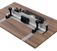 Clôture de table de fraisage pour le travail du bois, alliage d'aluminium, taille 700mm, support stable et fiable, compatibilité flexible des outils, aspiration réglable de la poussière