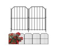 Clôture décorative de jardin métal antirouille 7,5 m
