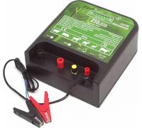 Clôture électrique électrificateur 250 LED 12V 2,5 Joule 12000V solaire 56391