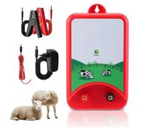Clôture électrique pour animaux 10 km électrificateur secteur kit élevage contrôleur pour moutons vaches bovins chevaux