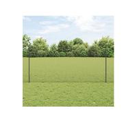 vidaXL Clôture en fil soudé avec poteau 50 x 1,2 m (l x h)