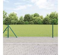 Clôture en fil soudé avec base en béton 10 x 0,4 m (l x h)