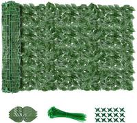 Clôture en lierre artificiel 3 m x 1 m - Clôture d'intimité pour jardin, balcon et extérieur, créant une ambiance verdoyante