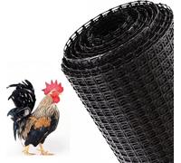 Clôture en maille de rouleau plastique réutilisable for l'extérieur for le jardinage, barrière construction lourde, for animaux compagnie, cerf, poulet, neige, chien, lapin, sécurité(1x50m(3.3x164ft))