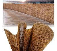 Clôture En Roseau Naturel Canisse Bambou 1m X 3m 1m20 X 5m 1m50 X 10m Clôtures Décoratives Imperméable Durable Différentes Tailles Rouleau De Roseau Pour Balcon Brise-Vent Exterieur Terrasse ( Color :
