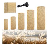 Cloture En Roseau Panneau Brise-Vue En Roseau Naturel Clôture D'intimité Paravent Exterieur Cloture Jardin Grillage Cache Balcon Canisse Bambou 1m 1m20 1m50 1m60 1m80 Hauteur(Natural White,120x150cm)