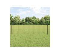 vidaXL Clôture en fil soudé 25 x 0,6 m (l x h) Acier recouvert de PVC