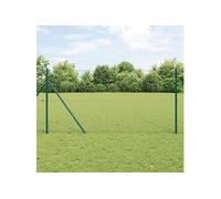 vidaXL Clôture en fil soudé pour sol 50 x 1,4 m (L x H)