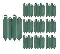 Clôture Jardin,10 Pièces Panneaux Bordure Extérieure,Clôture Parterre Fleurs - pour Maîtres De Chiens Jardiniers Propriétaires Maison Parents d'animaux Massif Arrière-Cour Terrasse Gazon