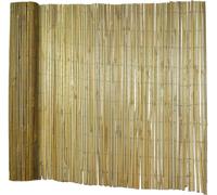 Clôture pare-vue en bambou Brasil Clôture pare-vue en bambou fendu Protection contre le vent 150x300 cm