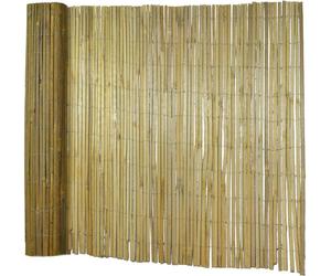 Clôture pare-vue en bambou Brasil Clôture pare-vue en bambou fendu Protection contre le vent 150x300 cm