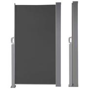 Clôture Rétractable Pliante, Écran De Confidentialité Rétractable Extérieur | Imperméable, coupe-vent, Beige, 2x3m/7x10ft,2x5m/7x16ft, pare-vent de séparation de pièce for Patio(Dark Gray,1.6x3m/5x10ft)