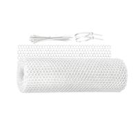 Clôture temporaire antirouille réutilisable | Barrière pour animaux de compagnie - Filet de volaille pour animaux domestiques - Poulet, chat, chien, lapin, jardin, balcon