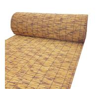 Clôture tissée en tige de roseau, clôture de confidentialité extérieure | Roseaux résistants à l'usure et durables, coupe-vent et résistants au soleil, protection solaire(180*250cm(70.8*98.4inch))