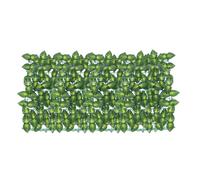Clôture Végétale Simulée, Filet de Simulation de Feuilles Vertes | Haie Artificielle Brise Vue, Balcon et Jardin, Plastique Tissu Vert, Usage Extérieur, Lot 1