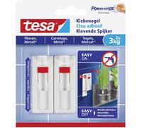 Clou adhésif ajustable tesa® tesa 77764-00000-00 blanc 2 pc(s)