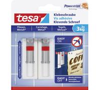 Clou adhésif ajustable tesa® tesa 77765-00000-00 blanc 2 pc(s)