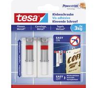 Clou adhésif ajustable tesa® tesa 77765-00000-00 blanc 2 pc(s)