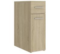 CLOUD Armoire d'apothicaire contemporain Chêne sonoma Bois d’ingénierie CHYNEW9801159