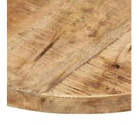 CLOUD Dessus de table contemporaine Bois de manguier solide Rond 25-27 mm 40 cm CHYNEW4728463