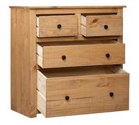 CLOUD Meuble de rangement,Commode Armoire Buffet 80x40x83 cm Pin Gamme Panama CHYNEW9938873