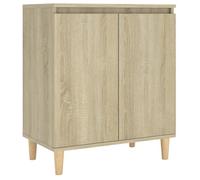 CLOUD Meuble de rangement,Commode Armoire Buffet avec pieds en bois Chêne sonoma Bois d'ingénierie CHYNEW6088138