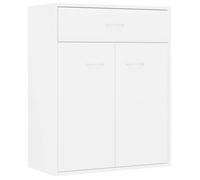 CLOUD Meuble de rangement,Commode Armoire Buffet blanc 60x30x75 cm bois d'ingénierie CHYNEW7332277
