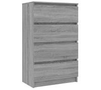 CLOUD Meuble de rangement,Commode Armoire Buffet Sonoma gris 60x35x98,5 cm Bois d'ingénierie CHYNEW4625687